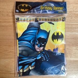 Hallmark Happy Birthday Batman Banner
